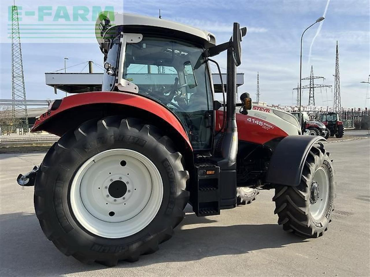 Steyr 4145 profi cvt CVT - Farm tractor: picture 5 Steyr 4145 profi cvt CVT - Farm tractor: picture 5