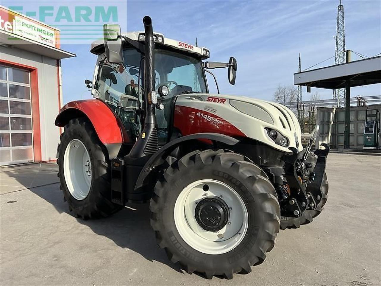 Steyr 4145 profi cvt CVT - Farm tractor: picture 1 Steyr 4145 profi cvt CVT - Farm tractor: picture 1