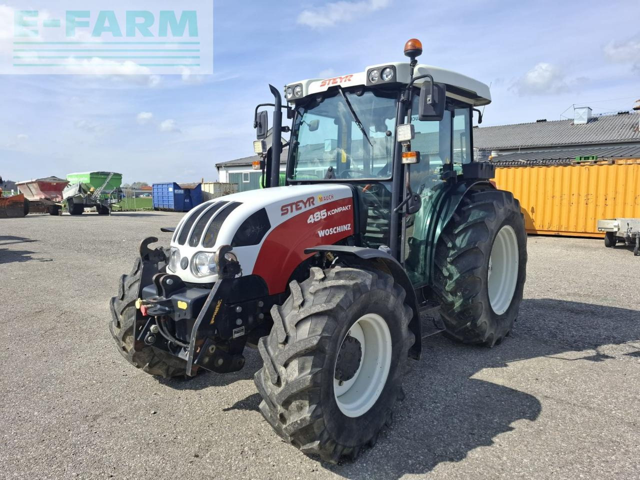 Steyr 485A Kompakt - Farm tractor: picture 1 Steyr 485A Kompakt - Farm tractor: picture 1