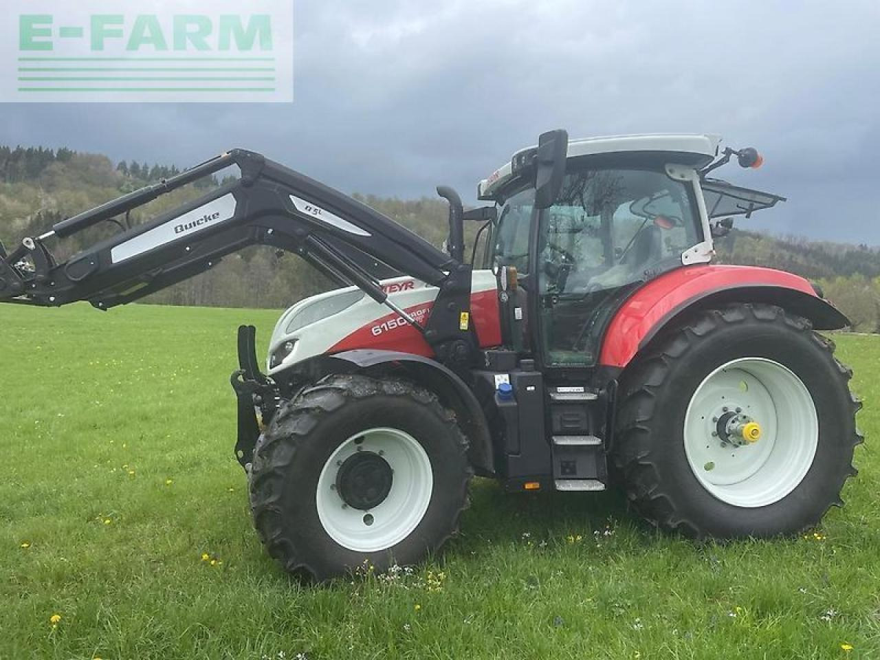 Steyr 6150 cvt profi - Farm tractor: picture 1 Steyr 6150 cvt profi - Farm tractor: picture 1