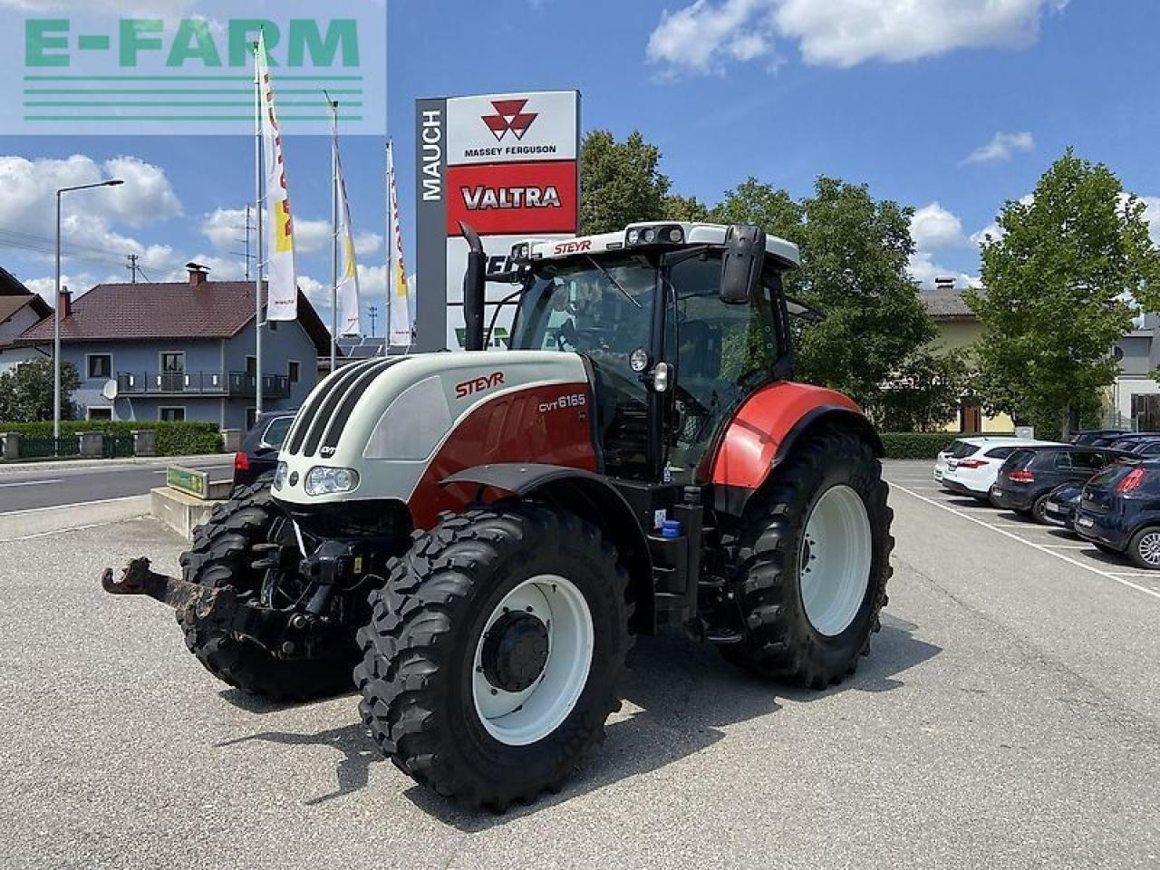 Steyr 6165 cvt hi-escr profi - Farm tractor: picture 1 Steyr 6165 cvt hi-escr profi - Farm tractor: picture 1