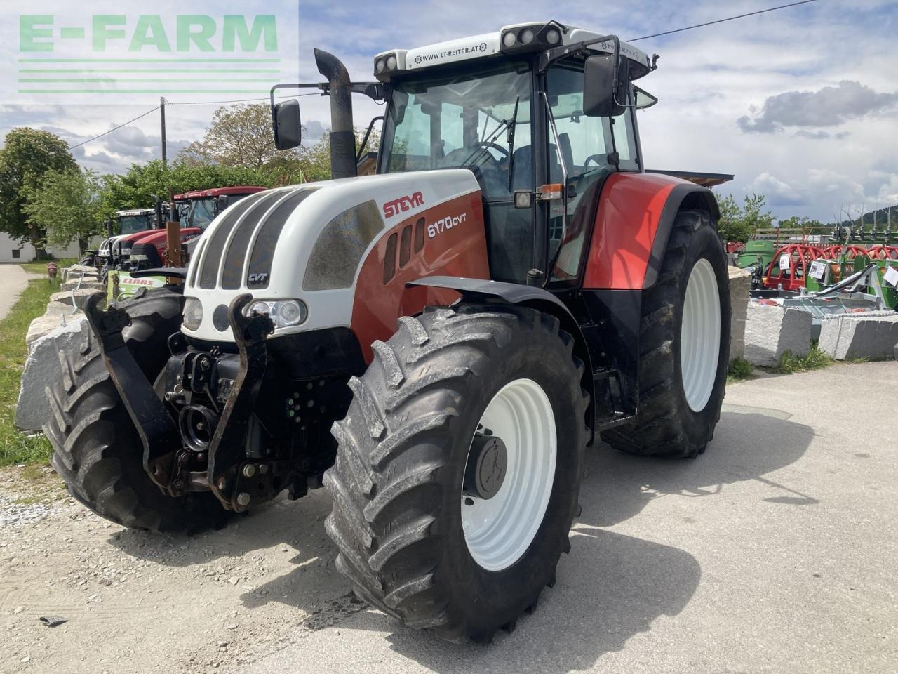 Steyr 6170 cvt profimodell - Farm tractor: picture 2 Steyr 6170 cvt profimodell - Farm tractor: picture 2