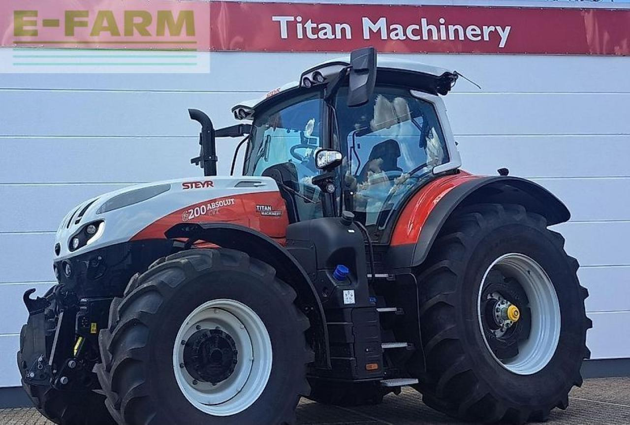 Steyr 6200 absolut cvt CVT - Farm tractor: picture 5 Steyr 6200 absolut cvt CVT - Farm tractor: picture 5