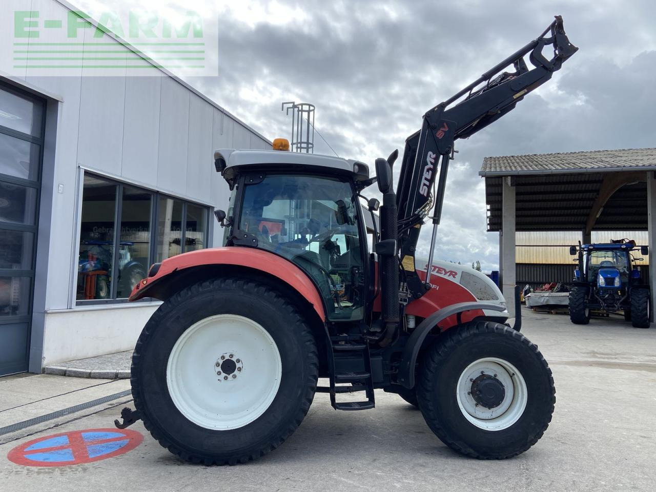 Steyr profi 4110 - Farm tractor: picture 5 Steyr profi 4110 - Farm tractor: picture 5