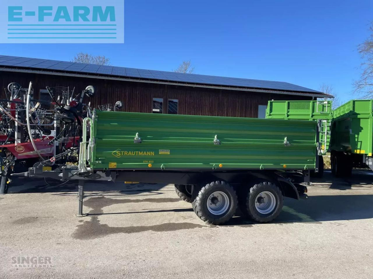 Strautmann stk 802 - Farm tipping trailer/ Dumper: picture 2 Strautmann stk 802 - Farm tipping trailer/ Dumper: picture 2