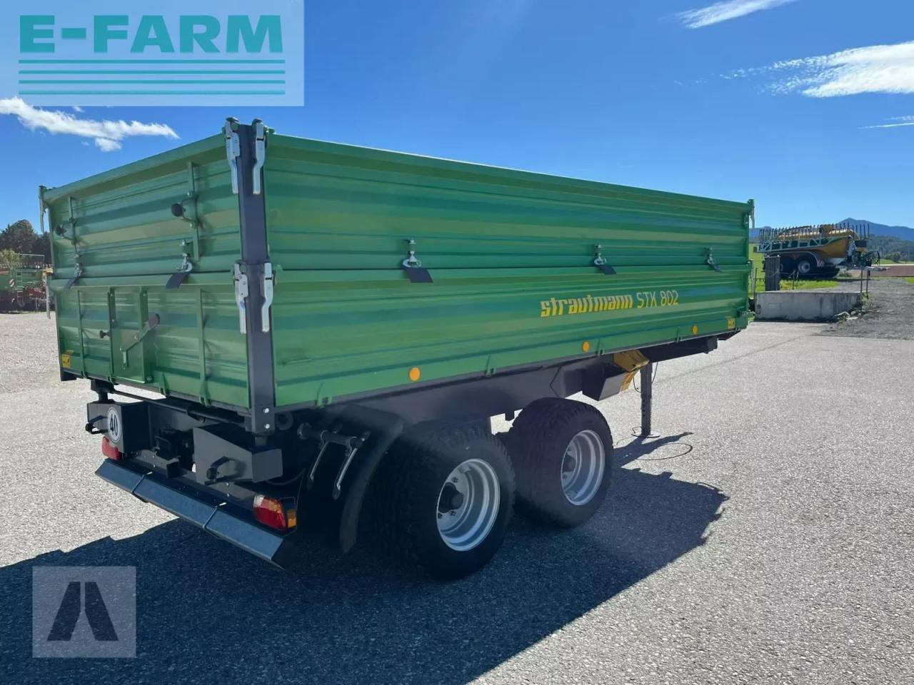 Strautmann stk 802 - Farm tipping trailer/ Dumper: picture 2 Strautmann stk 802 - Farm tipping trailer/ Dumper: picture 2