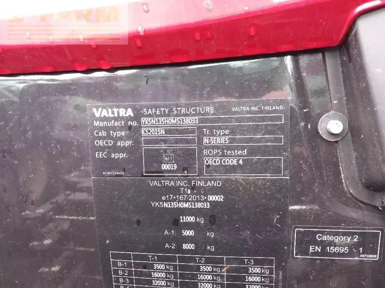 Valtra n 135 hitech 5 HiTech - Farm tractor: picture 5 Valtra n 135 hitech 5 HiTech - Farm tractor: picture 5