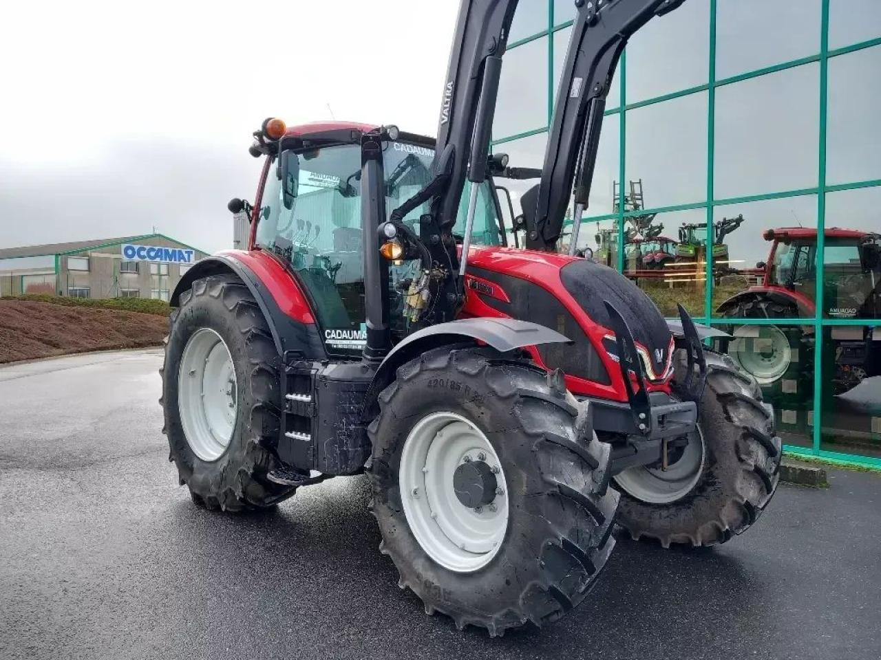 Valtra n 135 hitech 5 HiTech - Farm tractor: picture 2 Valtra n 135 hitech 5 HiTech - Farm tractor: picture 2