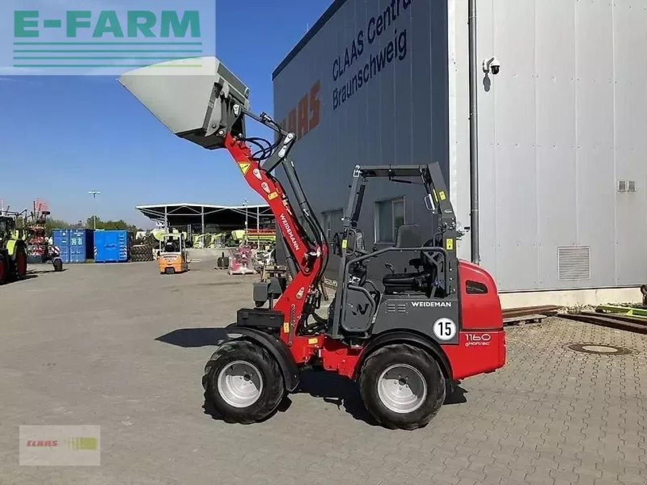 Weidemann 1160 ehoftrac - Wheel loader: picture 1 Weidemann 1160 ehoftrac - Wheel loader: picture 1