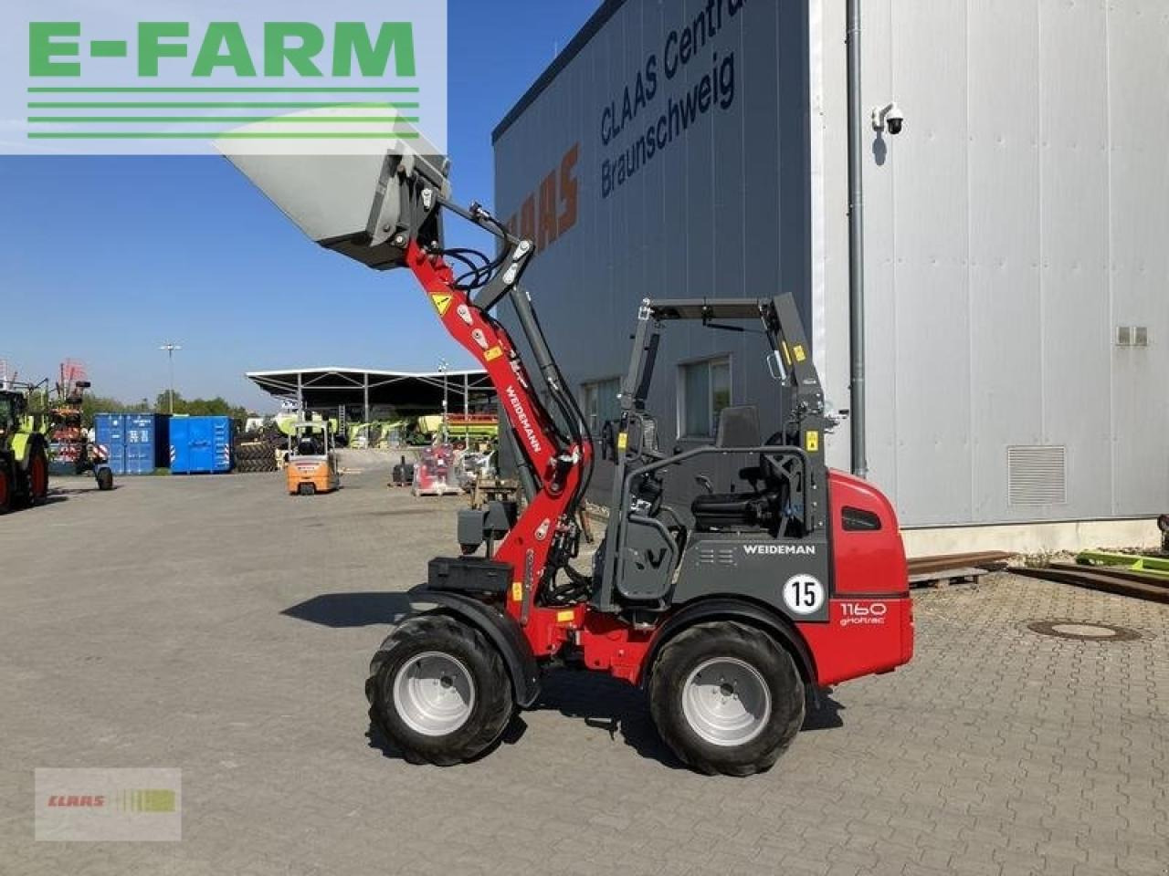 Weidemann 1160 ehoftrac - Wheel loader: picture 1 Weidemann 1160 ehoftrac - Wheel loader: picture 1