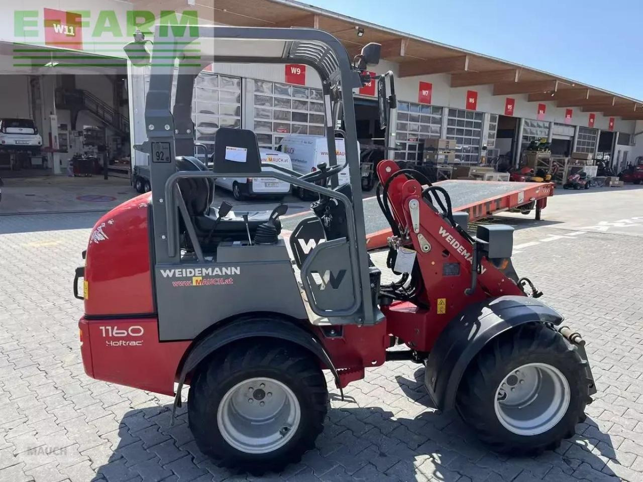 Wheel loader Weidemann 1160e mit typisierung, 310ah: picture 14