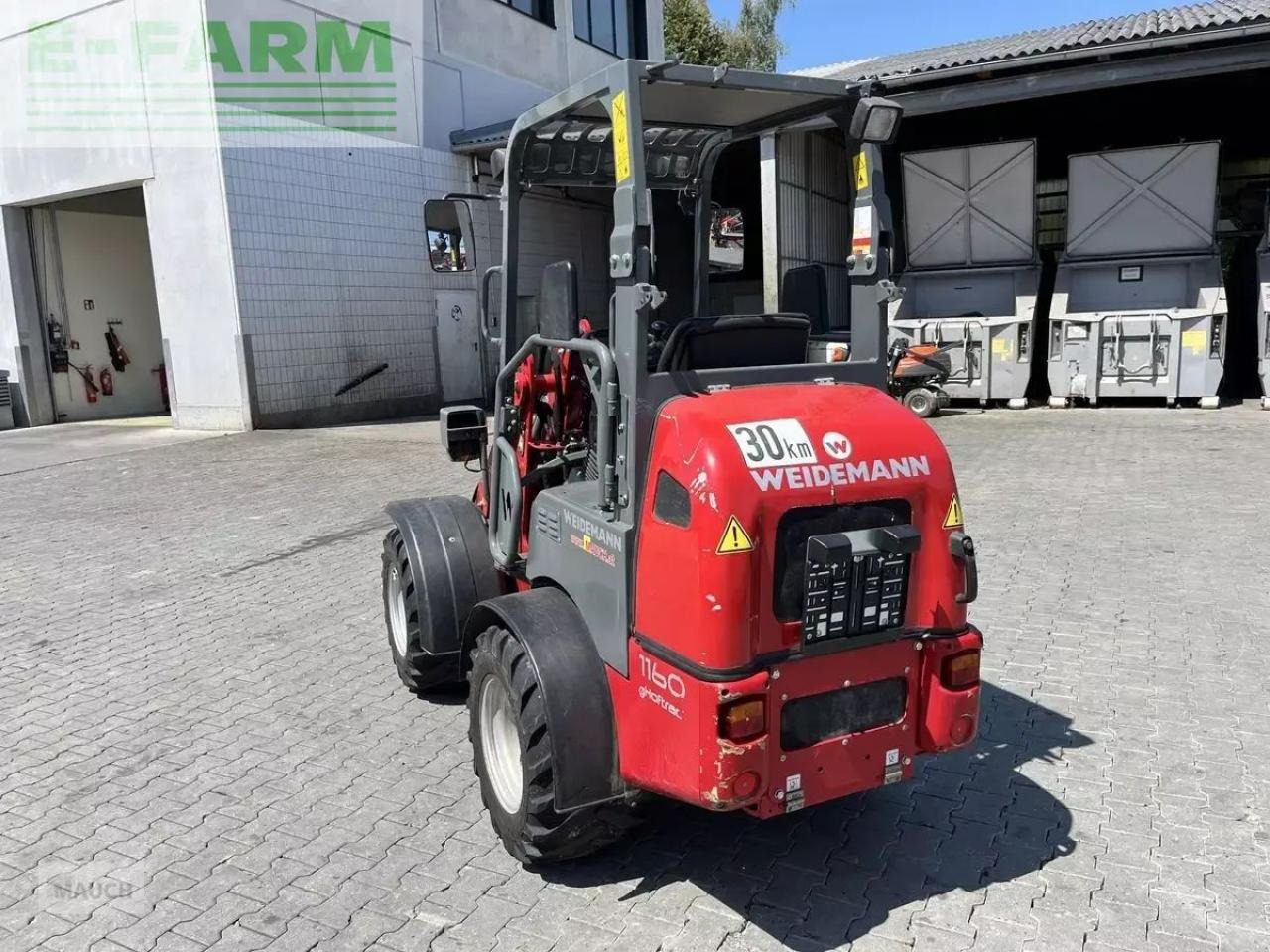 Wheel loader Weidemann 1160e mit typisierung, 310ah: picture 17