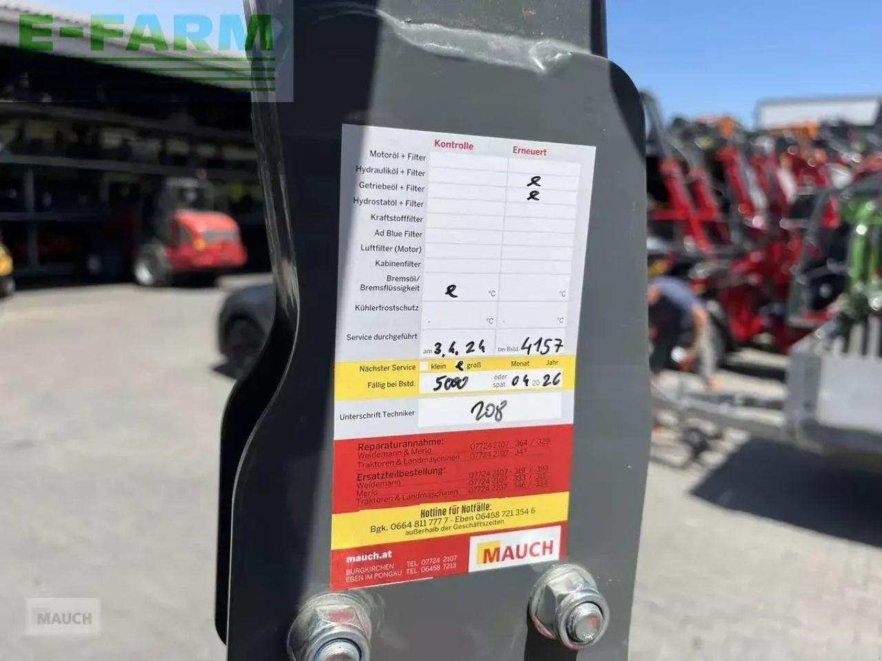 Wheel loader Weidemann 1160e mit typisierung, 310ah: picture 7