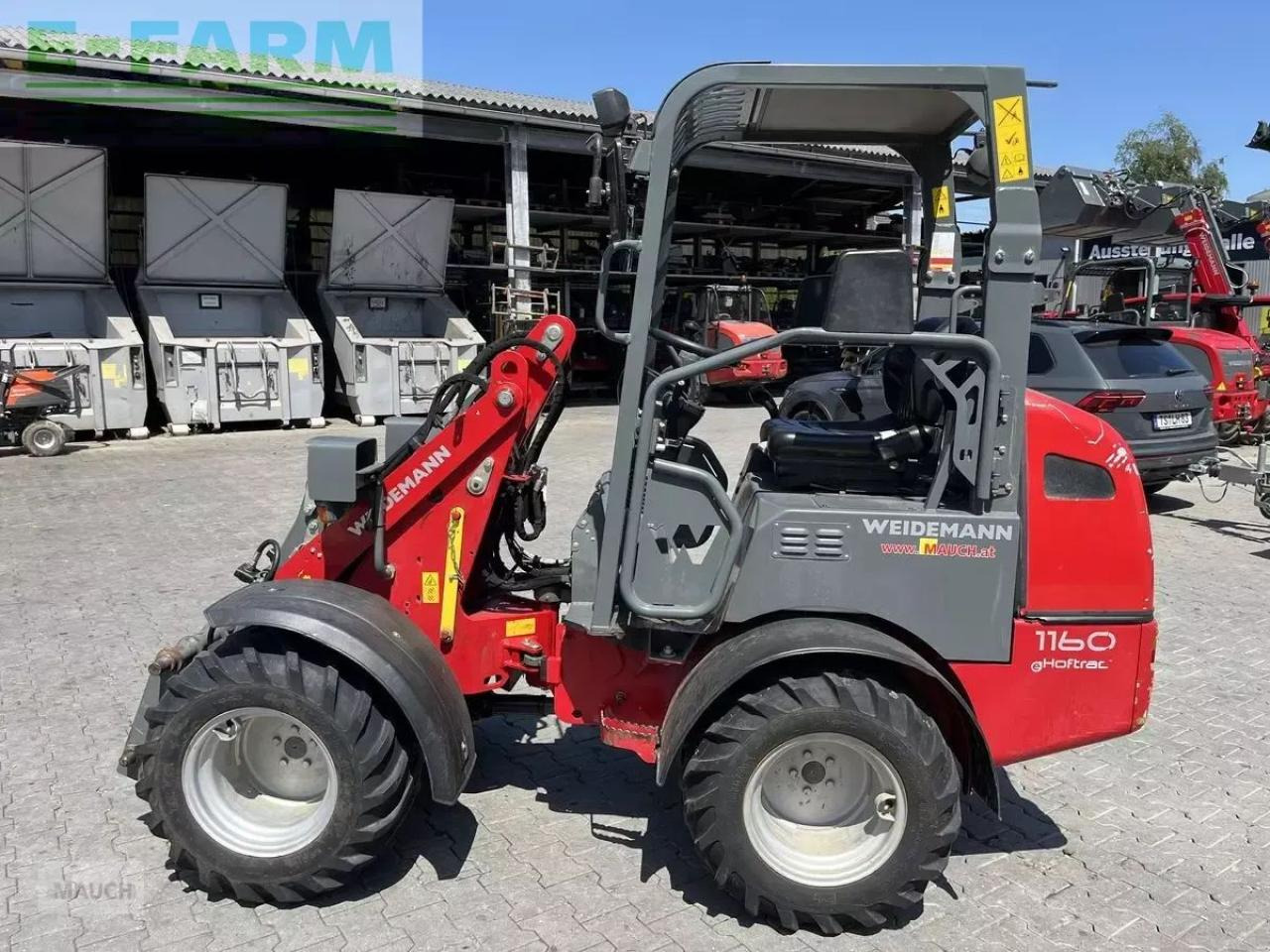 Wheel loader Weidemann 1160e mit typisierung, 310ah: picture 19