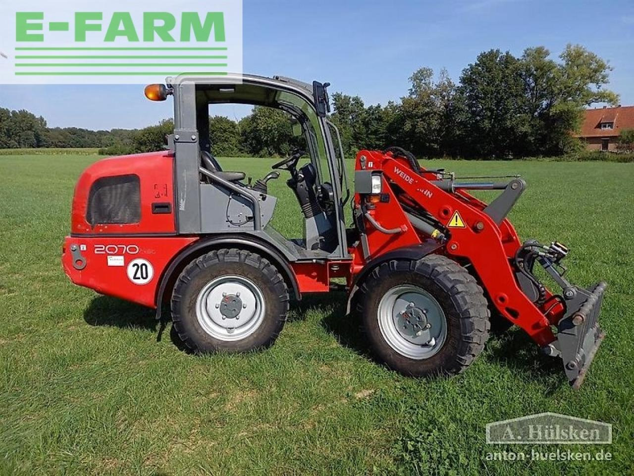 Weidemann 2070 cx 80lp - Mini excavator: picture 1 Weidemann 2070 cx 80lp - Mini excavator: picture 1