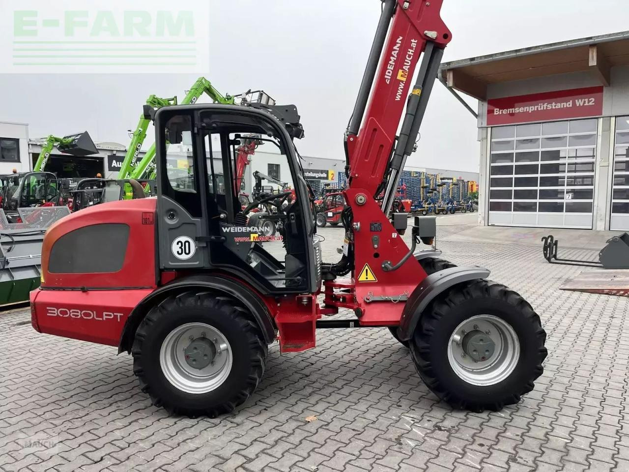 Weidemann 3080lpt ca. 5,0m hubhöhe / hochdruckfahrantrieb - Wheel loader: picture 5 Weidemann 3080lpt ca. 5,0m hubhöhe / hochdruckfahrantrieb - Wheel loader: picture 5