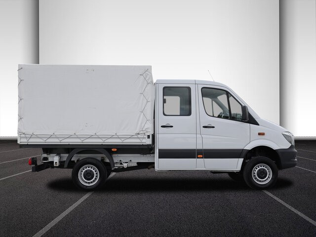 Open body delivery van, Combi van MERCEDES-BENZ Sprinter 316CDI DOKA,Allrad,Klima,Standhzg....: picture 12