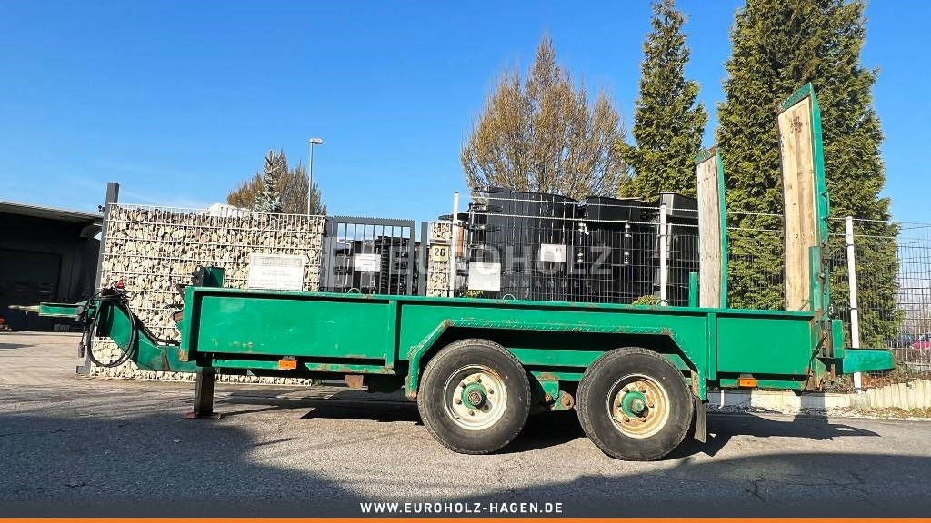 Blomenröhr 2-Achsen Anhänger, Tandem Tieflader für Bagger - Low loader trailer: picture 2 Blomenröhr 2-Achsen Anhänger, Tandem Tieflader für Bagger - Low loader trailer: picture 2