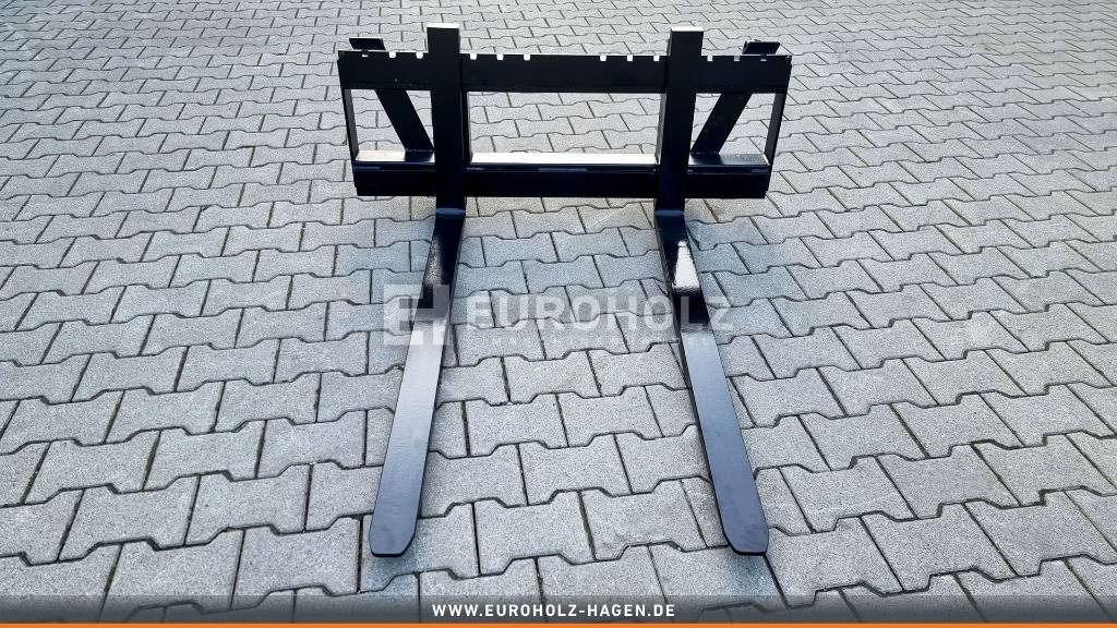 EUROHOLZ Palettengabel Euroaufnahme 1200 mm 2 t - Forks for Construction machinery: picture 1 EUROHOLZ Palettengabel Euroaufnahme 1200 mm 2 t - Forks for Construction machinery: picture 1