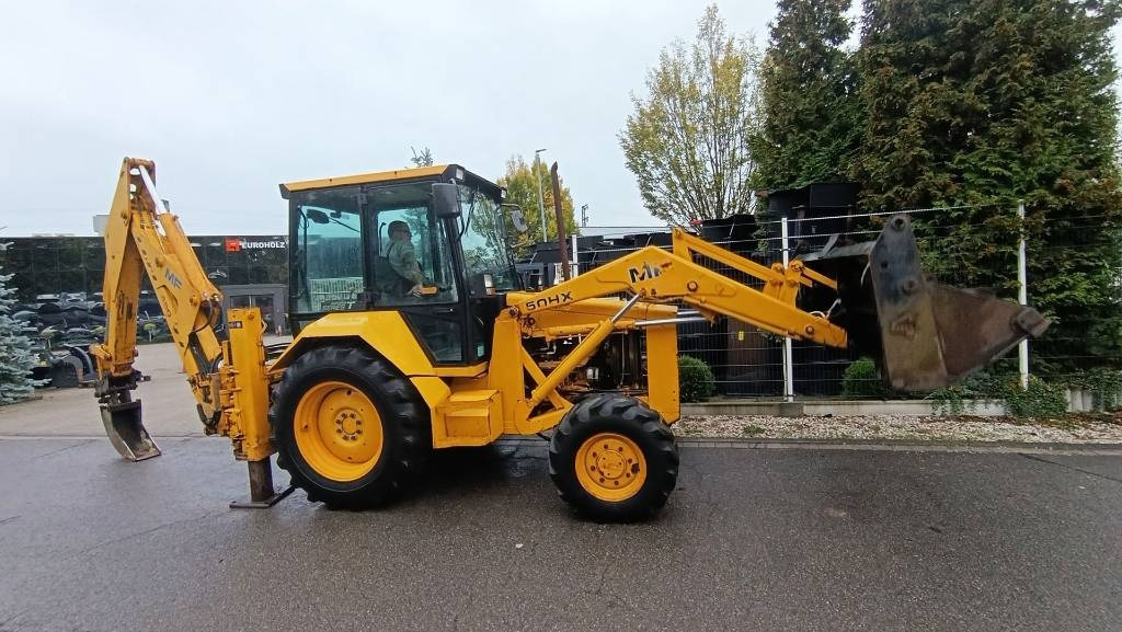 Massey Ferguson Radlader 50 HX, 2.962 Bh, Allrad, Zusatzhydraulik - Backhoe loader: picture 1 Massey Ferguson Radlader 50 HX, 2.962 Bh, Allrad, Zusatzhydraulik - Backhoe loader: picture 1