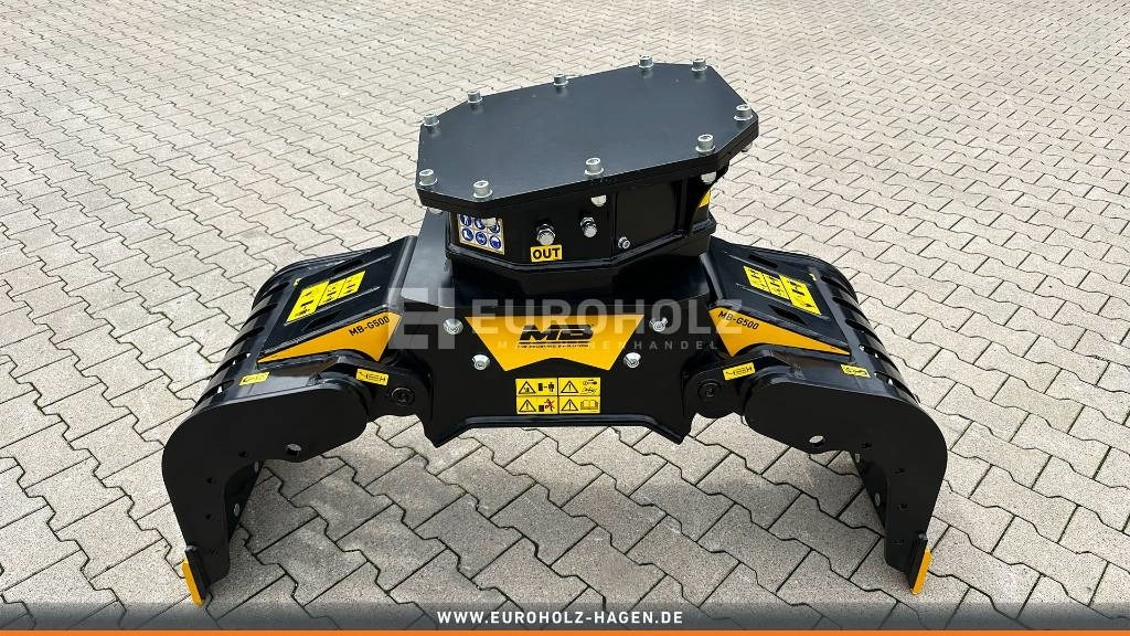 Sortiergreifer MB Crusher MB-G500 S4 5-7 t - Grapple for Construction machinery: picture 2 Sortiergreifer MB Crusher MB-G500 S4 5-7 t - Grapple for Construction machinery: picture 2