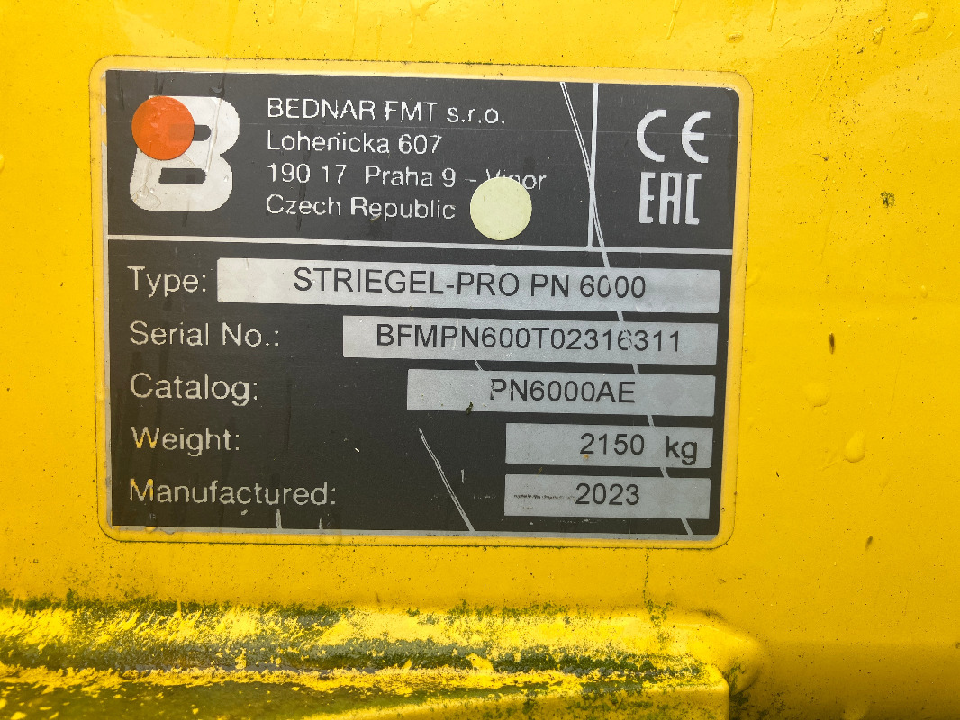 Bednar Striegel-Pro PN 6000 - Fertilizing equipment: picture 2 Bednar Striegel-Pro PN 6000 - Fertilizing equipment: picture 2