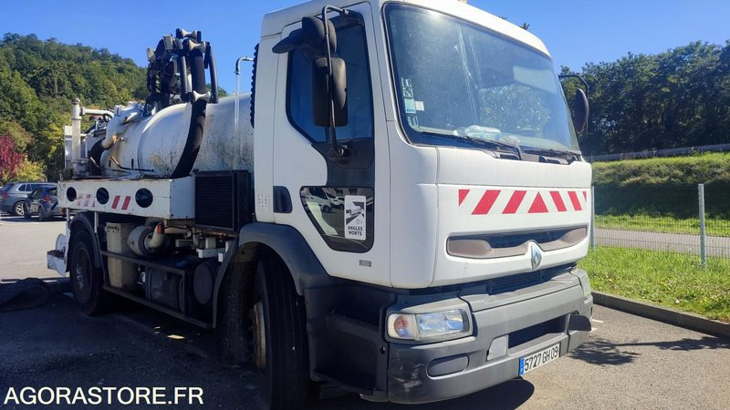 Camion Hydrocureur Renault Premium Kerax - 2000 - Vacuum truck: picture 1 Camion Hydrocureur Renault Premium Kerax - 2000 - Vacuum truck: picture 1
