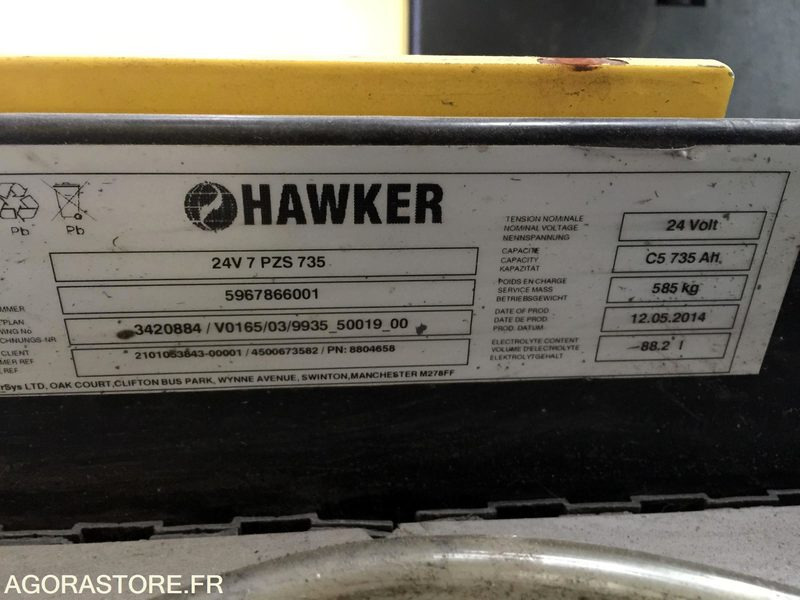 Chariot frontal 3 roues 2014 - Hyster A1.3 XNT - Electric forklift: picture 4 Chariot frontal 3 roues 2014 - Hyster A1.3 XNT - Electric forklift: picture 4