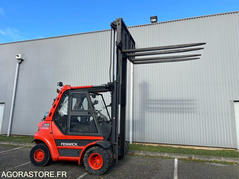 FENWICK LINDE H80T-03 - LPG forklift: picture 3 FENWICK LINDE H80T-03 - LPG forklift: picture 3