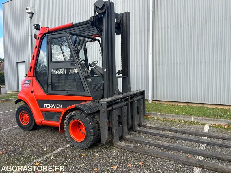 FENWICK LINDE H80T-03 - LPG forklift: picture 2 FENWICK LINDE H80T-03 - LPG forklift: picture 2