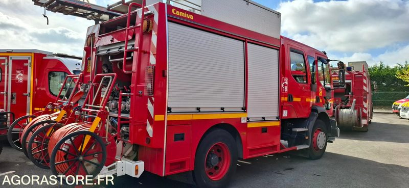 FOURGON POMPE TONNE - RENAULT MIDLUM - 680 AFL 29 - Fire truck: picture 2 FOURGON POMPE TONNE - RENAULT MIDLUM - 680 AFL 29 - Fire truck: picture 2