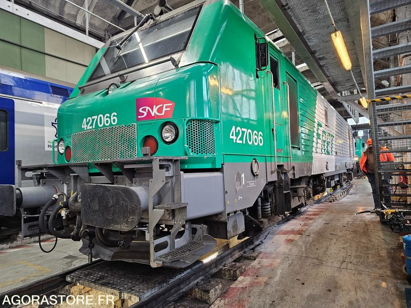 Locomotive Alstom BB27000 (matricule BB27066) - Construction equipment: picture 2 Locomotive Alstom BB27000 (matricule BB27066) - Construction equipment: picture 2