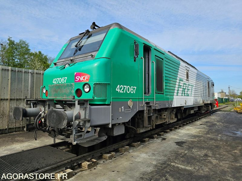 Locomotive Alstom BB27000 (matricule BB27067) - Construction equipment: picture 2 Locomotive Alstom BB27000 (matricule BB27067) - Construction equipment: picture 2