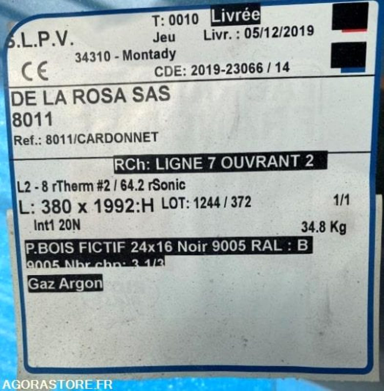 New Tool/ Equipment Menuiseries bois DE LA ROSA: picture 12 New Tool/ Equipment Menuiseries bois DE LA ROSA: picture 12