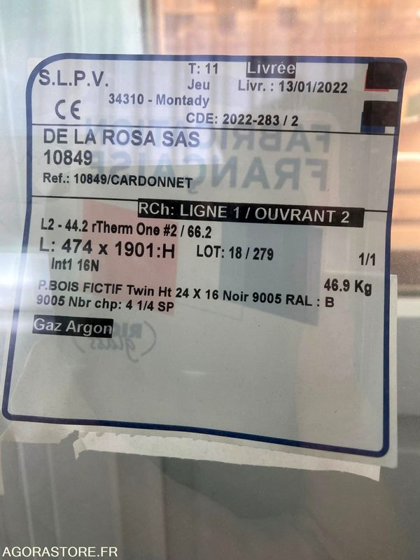 New Tool/ Equipment Menuiseries bois DE LA ROSA: picture 19 New Tool/ Equipment Menuiseries bois DE LA ROSA: picture 19