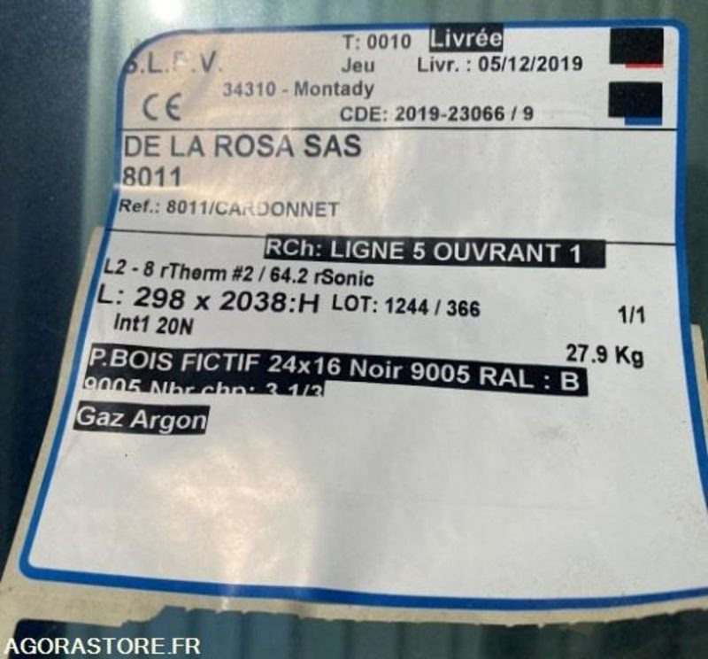 New Tool/ Equipment Menuiseries bois DE LA ROSA: picture 10 New Tool/ Equipment Menuiseries bois DE LA ROSA: picture 10