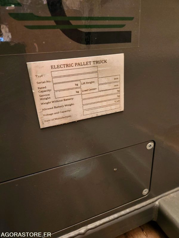 Transpalette électrique 1500kg - neuf - Other: picture 2 Transpalette électrique 1500kg - neuf - Other: picture 2