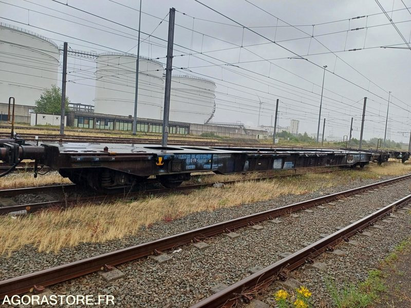 Wagon plat intermodal type Sggnss – modèle 6432B0-4, 72 pieds - 2004 (ref 1520) - Other: picture 1 Wagon plat intermodal type Sggnss – modèle 6432B0-4, 72 pieds - 2004 (ref 1520) - Other: picture 1