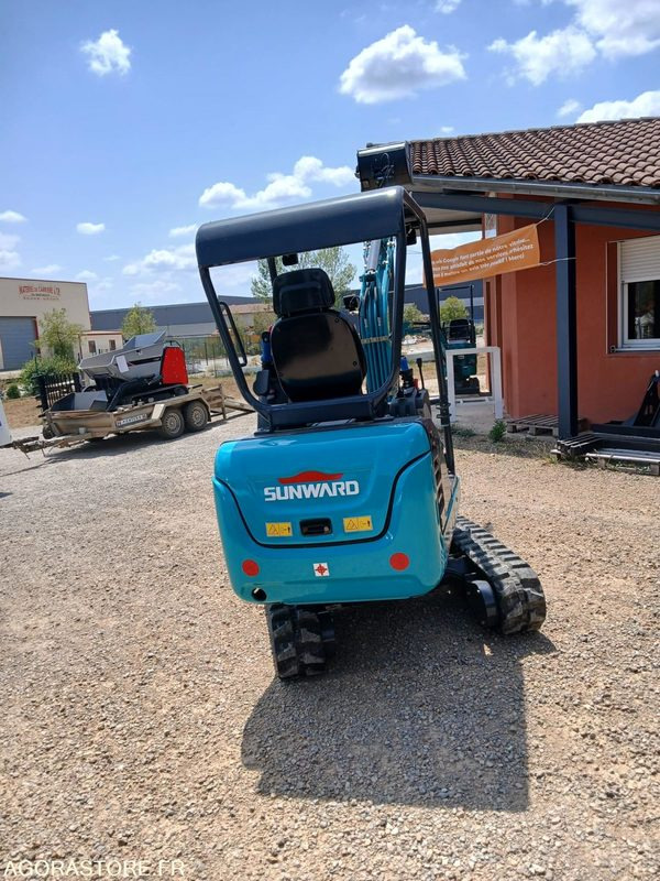 Pelle SUNWARD SWE20F canopy Neuve - Mini excavator: picture 4 Pelle SUNWARD SWE20F canopy Neuve - Mini excavator: picture 4
