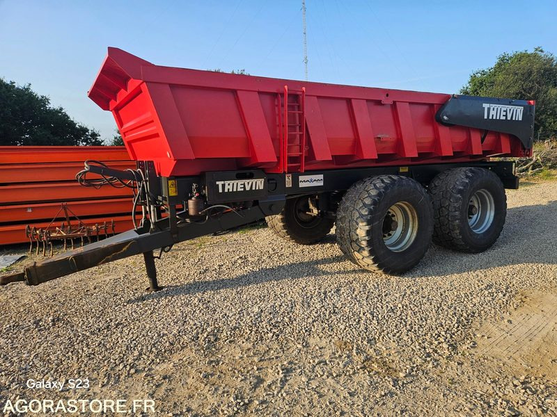 REMORQUE TP THIEVIN MASTER 210-62 DE 2011 - Tipper trailer: picture 1 REMORQUE TP THIEVIN MASTER 210-62 DE 2011 - Tipper trailer: picture 1