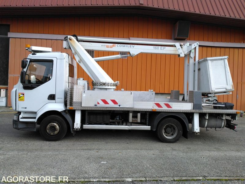 RENAULT MIDLUM 190 NACELLE - Truck with aerial platform: picture 2 RENAULT MIDLUM 190 NACELLE - Truck with aerial platform: picture 2