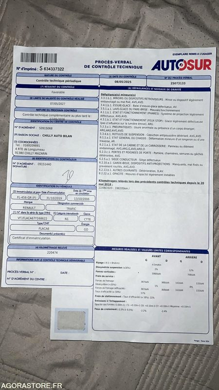 RENAULT TRAFIC 2006 220400 KM - Panel van: picture 4 RENAULT TRAFIC 2006 220400 KM - Panel van: picture 4