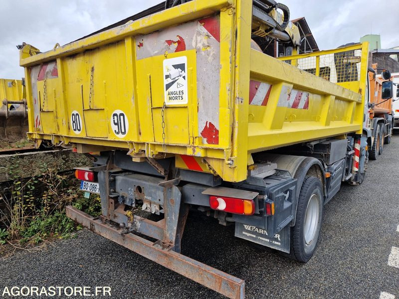 Porteur tribenne grue Daf LF55 220 -227727-2006 - BQ086KY - Truck: picture 2 Porteur tribenne grue Daf LF55 220 -227727-2006 - BQ086KY - Truck: picture 2
