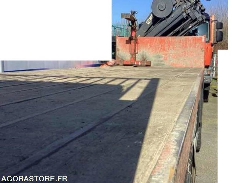 Renault Kerax 430 DXI plateau grue 8X4-2012 - Truck: picture 2 Renault Kerax 430 DXI plateau grue 8X4-2012 - Truck: picture 2