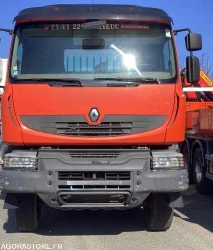 Renault Kerax 430 DXI plateau grue 8X4-2012 - Truck: picture 3 Renault Kerax 430 DXI plateau grue 8X4-2012 - Truck: picture 3