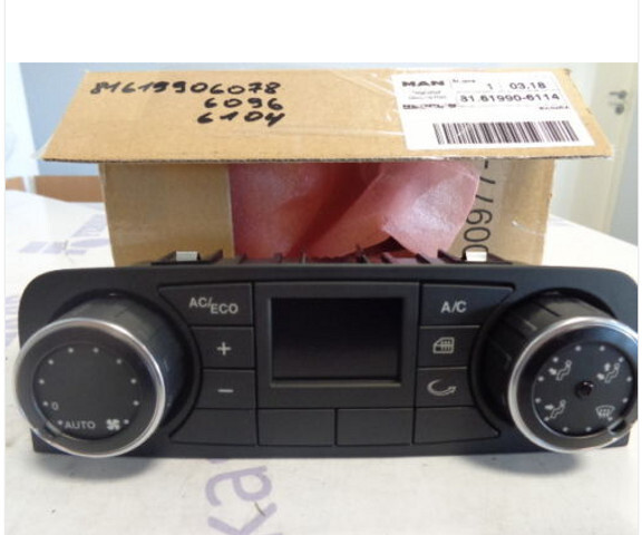 MAN NEW OE heater control unit - ECU for Truck: picture 1 MAN NEW OE heater control unit - ECU for Truck: picture 1