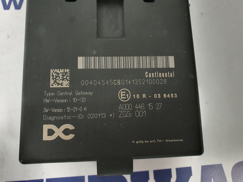 Mercedes-Benz central gateway - ECU for Truck: picture 2 Mercedes-Benz central gateway - ECU for Truck: picture 2