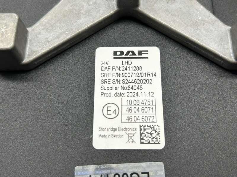 DAF monitor, display - Spare parts for Truck: picture 4 DAF monitor, display - Spare parts for Truck: picture 4