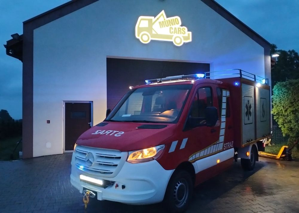 Mercedes-Benz Sprinter 907 straż strażacki pożarniczy Hasici Pompier - Fire truck: picture 1 Mercedes-Benz Sprinter 907 straż strażacki pożarniczy Hasici Pompier - Fire truck: picture 1