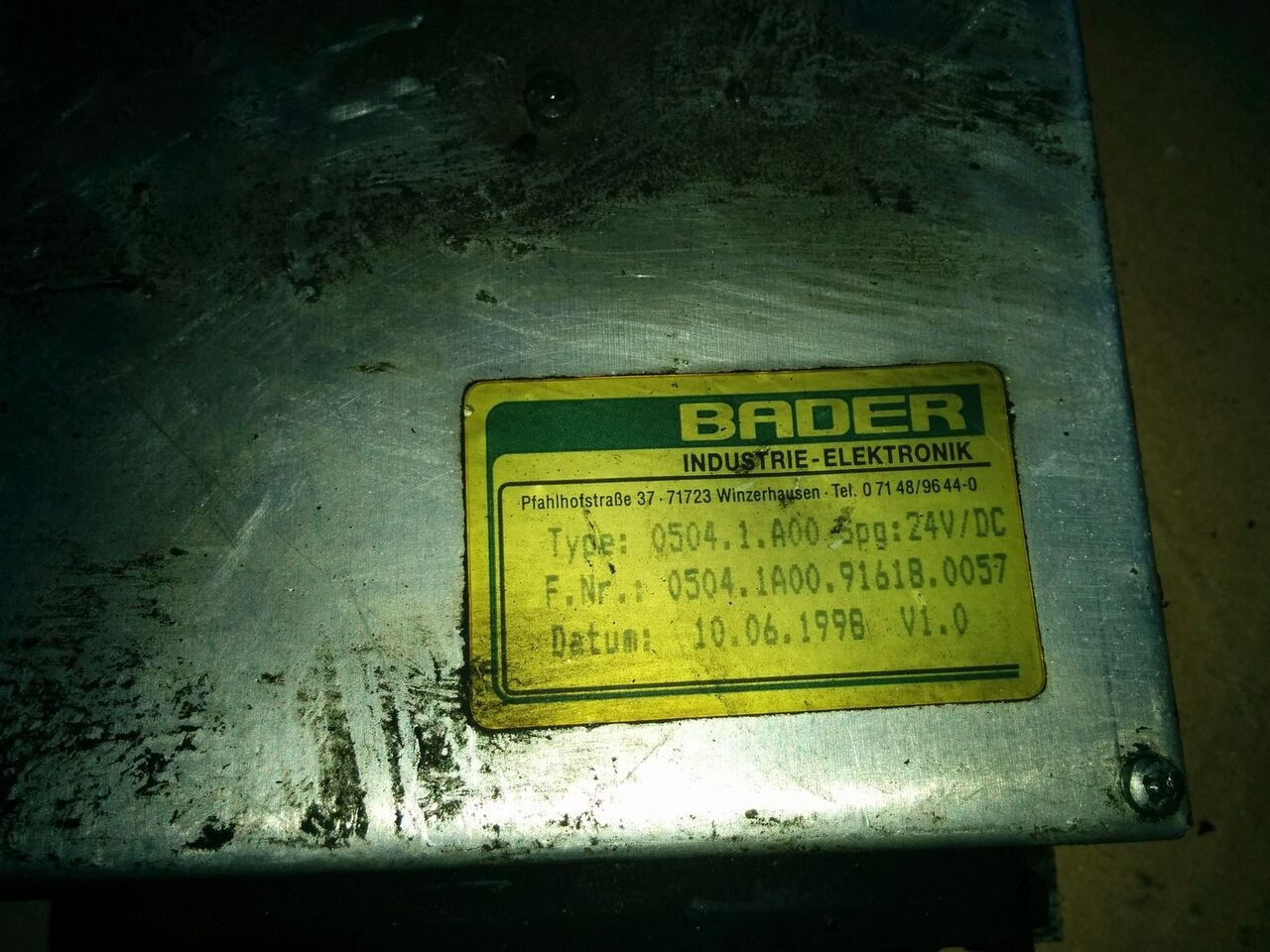 Bosch Bader 0504.1.A00 EST-32 Volvo - ECU for Bus: picture 4 Bosch Bader 0504.1.A00 EST-32 Volvo - ECU for Bus: picture 4